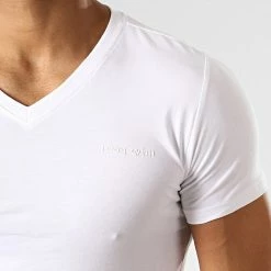 Vente flash 🌟 Tee 👕 Shirt Col V Tawax Blanc de Teddy Smith ✨ -Teddy Smith Soldes 2023 teddy smith 193070 11009131D 202 20190819T152752 03