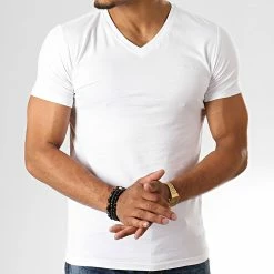 Vente flash 🌟 Tee 👕 Shirt Col V Tawax Blanc de Teddy Smith ✨ -Teddy Smith Soldes 2023 teddy smith 193070 11009131D 202 20190819T152753 04