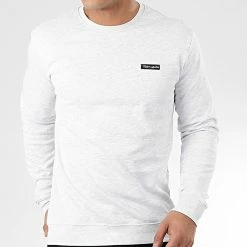 Nouveau 👍 Sweat Crewneck Nark Gris Clair Chiné de Teddy Smith 😉 8 Nouveau 👍 Sweat Crewneck Nark Gris Clair Chiné de Teddy Smith 😉 -Teddy Smith Soldes 2023 teddy smith 205485 10814368D 267 20191204T114426 03