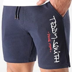 Meilleure affaire 🌟 Short Jogging Mickael Bleu Marine de Teddy Smith ⭐ -Teddy Smith Soldes 2023 teddy smith 208538 10414705D 303J NOOSSS21 20210427T135357 03