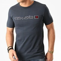 Budget ❤️ Tee 👕 Shirt Clap Bleu Marine de Teddy Smith ❤️