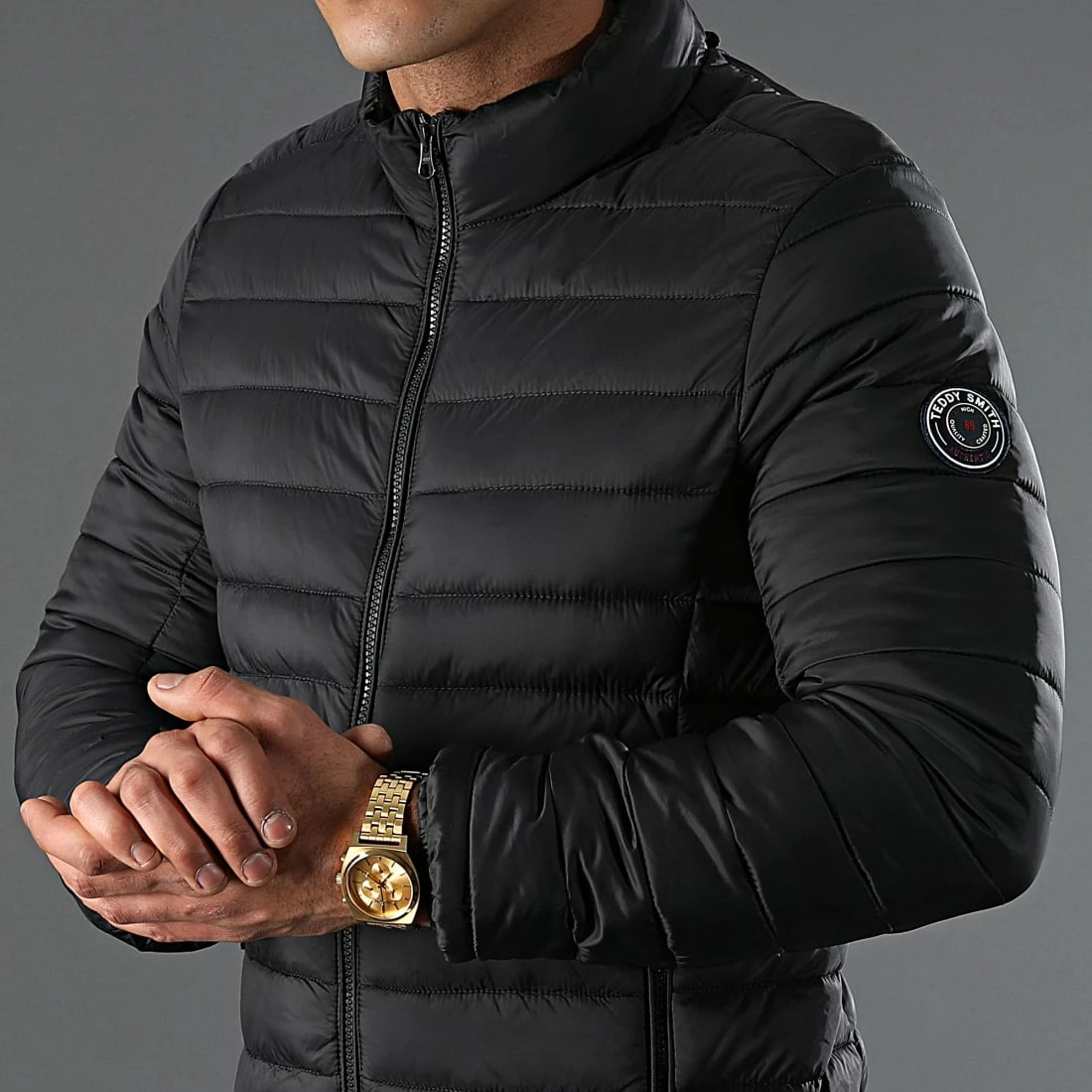 Grosses soldes ⌛ Doudoune Capuche Blight Noir de Teddy Smith ⌛ 7 Grosses soldes ⌛ Doudoune Capuche Blight Noir de Teddy Smith ⌛ – Image 5