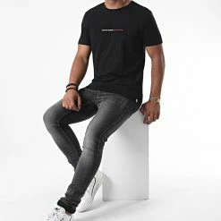 Budget ✔️ Tee 👚 Shirt Gordon Noir de Teddy Smith 🔔 -Teddy Smith Soldes 2023 teddy smith 226568 11014490D 171 20200728T114624 03