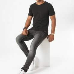 Vente flash 😉 Tee 👕 Shirt Turos Noir Chiné de Teddy Smith ❤️ -Teddy Smith Soldes 2023 teddy smith 227784 11013810D 171 20200807T115118 04