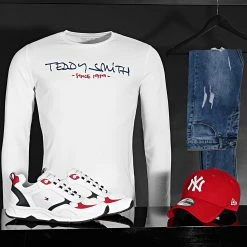 Acheter 🧨 Tee 👕 Shirt Manches Longues Ticlass Basic Blanc de Teddy Smith 💯 -Teddy Smith Soldes 2023 teddy smith 228702 11014748D 202 20200818T084150 05