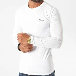 Bon marché ✔️ Tee 👕 Shirt Manches Longues The Tee Blanc de Teddy Smith 🤩 -Teddy Smith Soldes 2023 teddy smith 228742 11015075D 202 20200820T115743 03