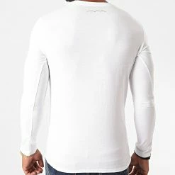 Bon marché ✔️ Tee 👕 Shirt Manches Longues The Tee Blanc de Teddy Smith 🤩 -Teddy Smith Soldes 2023 teddy smith 228742 11015075D 202 20200820T115745 04