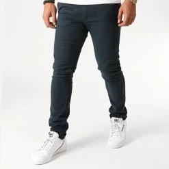 Meilleure vente 🧨 Pantalon Chino Pallas Bleu Marine de Teddy Smith 💯