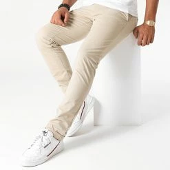 Acheter 🌟 Pantalon Chino Pallas Beige de Teddy Smith 😍 -Teddy Smith Soldes 2023 teddy smith 229685 10114794D 222 20200910T164950 03