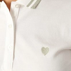 Top 10 🥰 Polo Manches Courtes Femme Piloco 2 Blanc Doré de Teddy Smith 🎉 -Teddy Smith Soldes 2023 teddy smith 244695 31315063D 219 20210108T154805 02