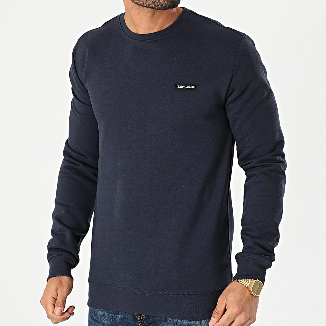 Grosses soldes 🧨 Sweat Crewneck Nark Bleu Marine de Teddy Smith 💯 3 Grosses soldes 🧨 Sweat Crewneck Nark Bleu Marine de Teddy Smith 💯