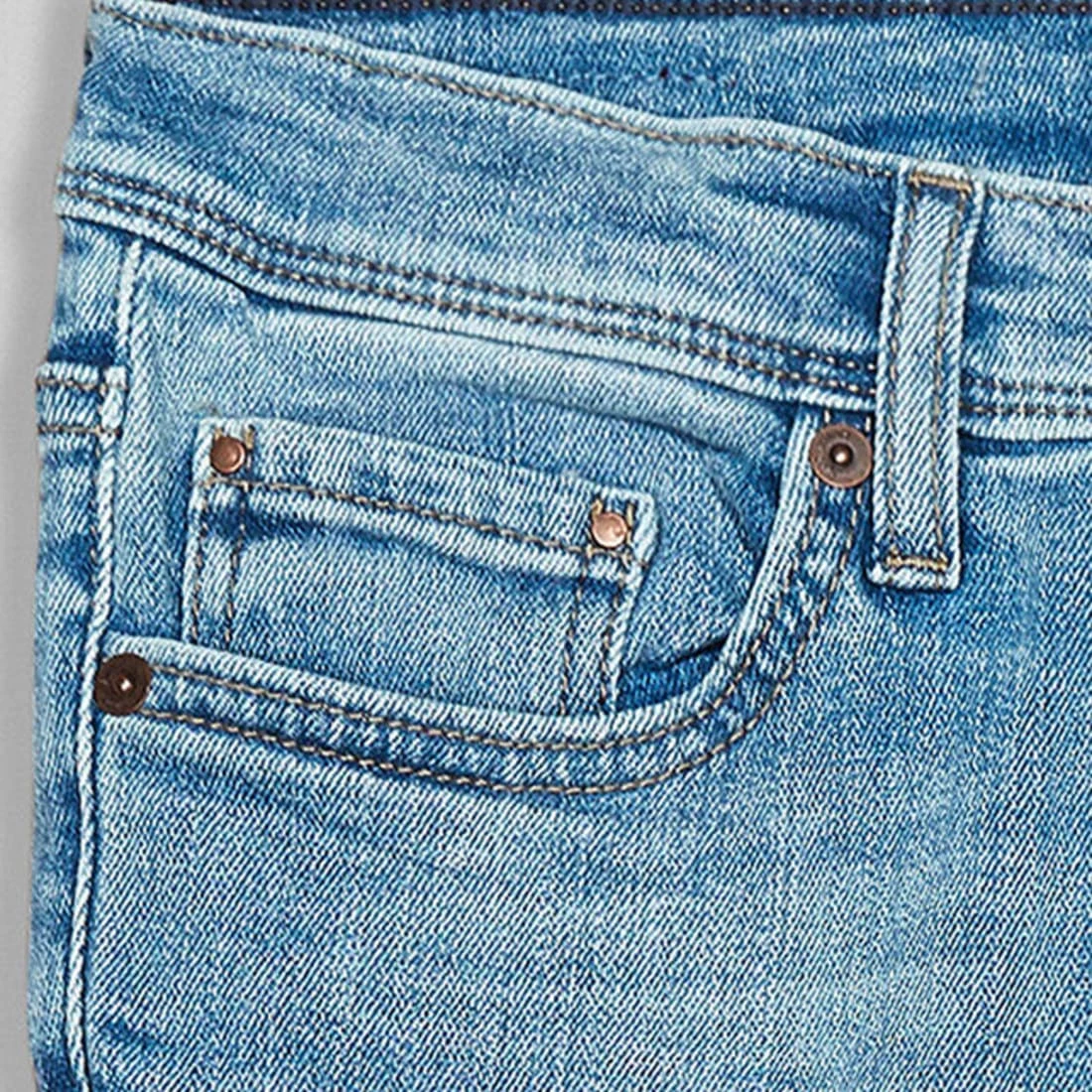 Promo 😀 Jean Skinny Enfant Flash Bleu Wash de Teddy Smith 🔔 4 Promo 😀 Jean Skinny Enfant Flash Bleu Wash de Teddy Smith 🔔 – Image 2