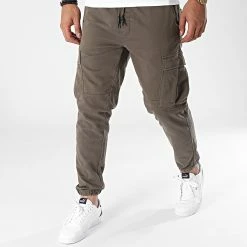 Vente flash ✨ Pantalon Cargo Pikers Vert Kaki de Teddy Smith 🔔