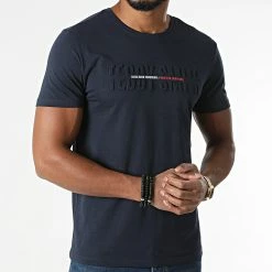 Offres 🔥 Tee 👕 Shirt Gordon Bleu Marine de Teddy Smith ⭐ -Teddy Smith Soldes 2023 teddy smith 271189 11014490D 303J 20210824T162619 03