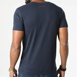 Offres 🔥 Tee 👕 Shirt Gordon Bleu Marine de Teddy Smith ⭐ -Teddy Smith Soldes 2023 teddy smith 271189 11014490D 303J 20210824T162620 04