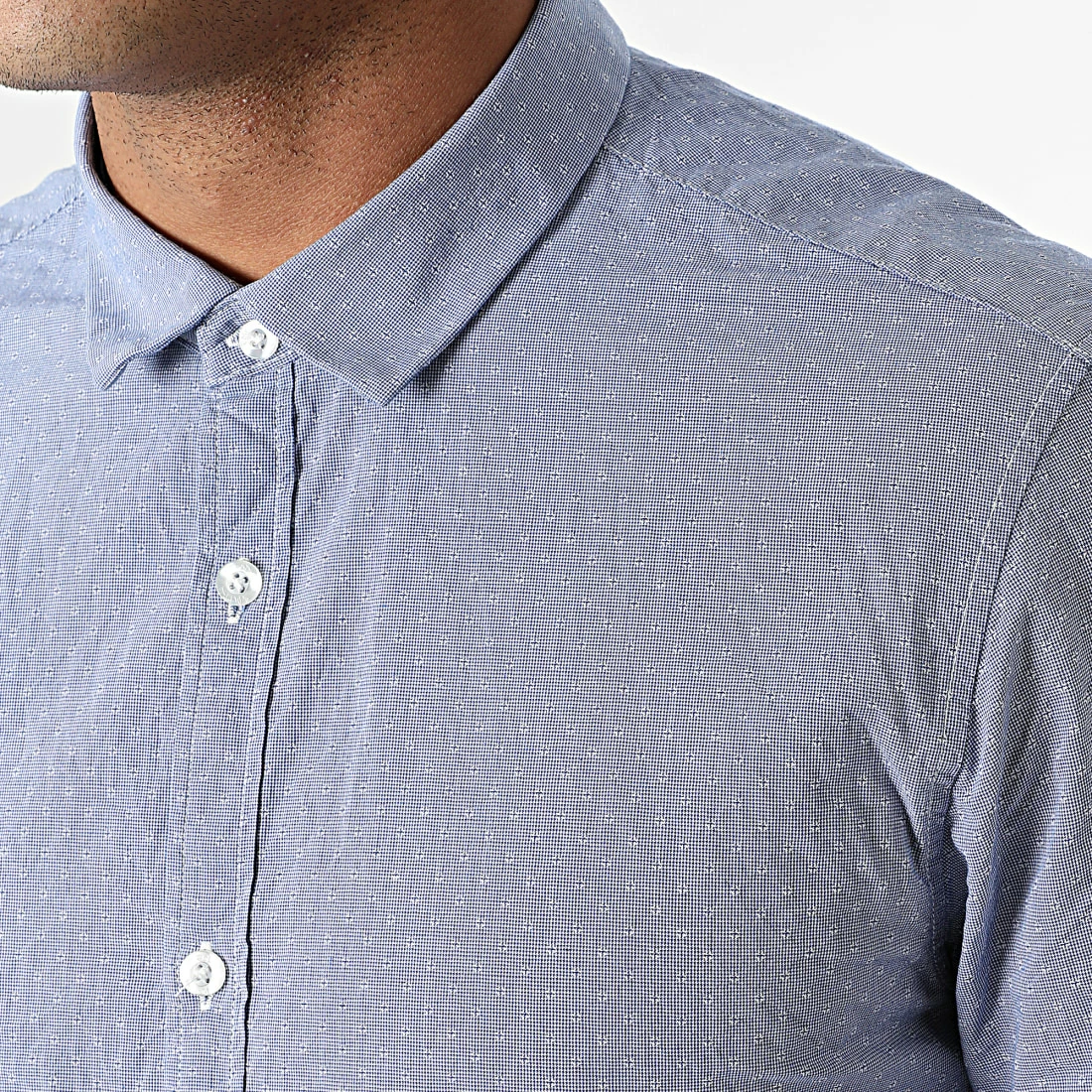 Offres 👍 Chemise Manches Longues Carton Bleu Clair de Teddy Smith 🛒 3 Offres 👍 Chemise Manches Longues Carton Bleu Clair de Teddy Smith 🛒 – Image 2