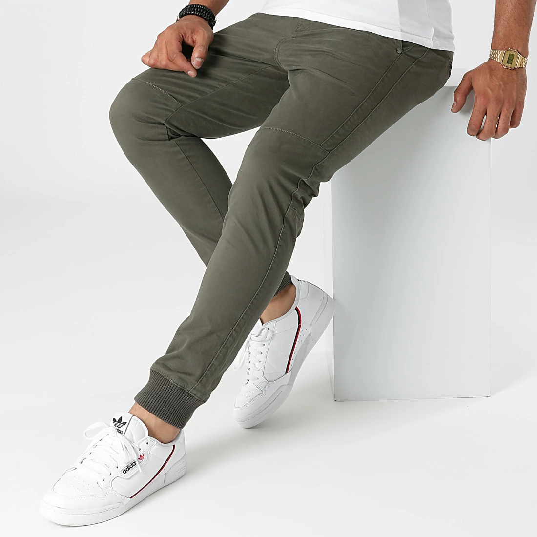 Coupon 🎉 Jogger Pant Marcus Vert Kaki de Teddy Smith 😍 5 Coupon 🎉 Jogger Pant Marcus Vert Kaki de Teddy Smith 😍 – Image 3