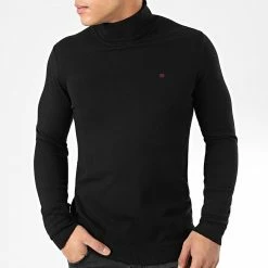 Grosses soldes ⌛ Pull Col Roulé Loki Noir de Teddy Smith ❤️ -Teddy Smith Soldes 2023 teddy smith 277289 11515577D 171 20210930T135421 04