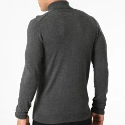 Tout neuf 👏 Pull Col Roulé Loki Gris Anthracite Chiné de Teddy Smith ⭐ -Teddy Smith Soldes 2023 teddy smith 277300 11515577D 125A 20210805T160944 04