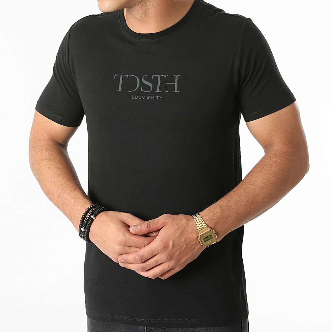 Tout neuf 🛒 Tee 👚 Shirt Gabriel Noir de Teddy Smith 😀 5 Tout neuf 🛒 Tee 👚 Shirt Gabriel Noir de Teddy Smith 😀 – Image 3
