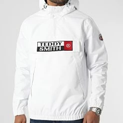 Acheter ⭐ Coupe Vent Ewen Blanc de Teddy Smith 😍 -Teddy Smith Soldes 2023 teddy smith 293442 12015595D 202 20211203T145443 01