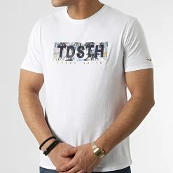 Le moins cher 🥰 Tee 👕 Shirt Ezio 2 Blanc de Teddy Smith 😉 -Teddy Smith Soldes 2023 teddy smith 295455 11015725D 202 20211217T162856 03