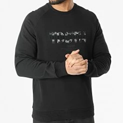 Le moins cher 😀 Sweat Crewneck Altino 10815703D Noir de Teddy Smith 🛒 -Teddy Smith Soldes 2023 teddy smith 295906 10815703D 133A 20211220T163317 03