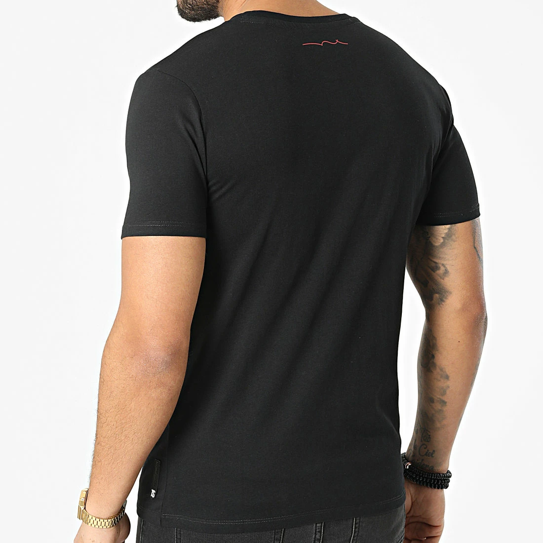 Grosses soldes 💯 Tee 👕 Shirt Altino 11015721D Noir de Teddy Smith 🌟 6 Grosses soldes 💯 Tee 👕 Shirt Altino 11015721D Noir de Teddy Smith 🌟 – Image 4