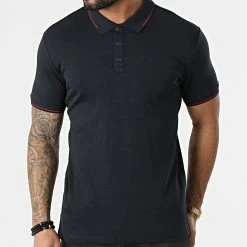 Promo 😍 Polo Manches Courtes Joey Bleu Marine de Teddy Smith 🔔 -Teddy Smith Soldes 2023 teddy smith 297252 11315746D 351 20220106T160023 03