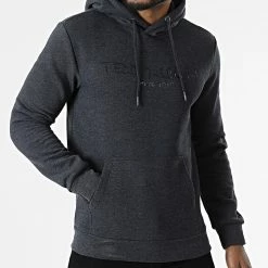 Budget 💯 Sweat Capuche Siclass HL10800108D Gris Anthracite Chiné de Teddy Smith 🎉 -Teddy Smith Soldes 2023 teddy smith 297256 HL10800108D 351C 20220106T161132 03