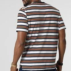 Vente flash 🧨 Tee 👕 Shirt A Rayures Eton Blanc Bleu Marine Orange de Teddy Smith 🔔 9 Vente flash 🧨 Tee 👕 Shirt A Rayures Eton Blanc Bleu Marine Orange de Teddy Smith 🔔 -Teddy Smith Soldes 2023 teddy smith 297522 11015734D 746F 20220106T163525 04