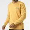 Nouveau 😍 Sweat Crewneck Nark 10814368D Jaune Moutarde de Teddy Smith 🧨