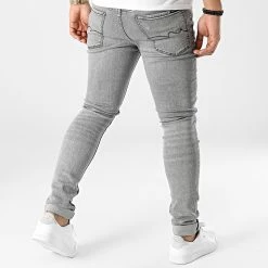 Grosses soldes 🛒 Jean Skinny Flash 10115684D Gris de Teddy Smith ⌛ -Teddy Smith Soldes 2023 teddy smith 297591 10115684D 175DE 20220113T142705 04