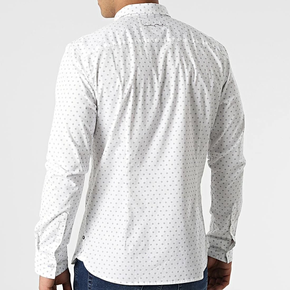 Coupon 😍 Chemise Manches Longues Carton 10714512D Blanc de Teddy Smith 😉 6 Coupon 😍 Chemise Manches Longues Carton 10714512D Blanc de Teddy Smith 😉 – Image 4