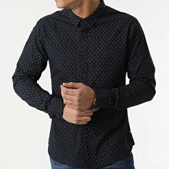 Offres 🔔 Chemise Manches Longues Carton 10711547D Bleu Marine de Teddy Smith 💯 -Teddy Smith Soldes 2023 teddy smith 298297 10711547D 351Z3 20220113T151805 03