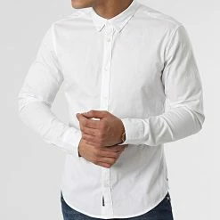 Budget 🔔 Chemise A Manches Longues Volt 2 10715700D Blanc de Teddy Smith ❤️ -Teddy Smith Soldes 2023 teddy smith 299432 10715700D 202 20220126T155736 03