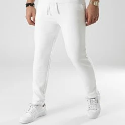 Remise ✔️ Pantalon Jogging Femme Fabyno 30115635D Blanc de Teddy Smith 🧨