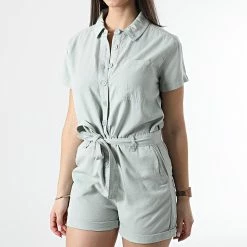 Meilleure vente 🥰 Combishort Femme Curly Vert de Teddy Smith 😍 -Teddy Smith Soldes 2023 teddy smith 306952 31615350D 458D 20220310T152611 03