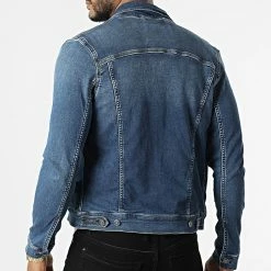 Meilleure affaire 🛒 Veste Jean Randall Vintage 12015101D Bleu Denim de Teddy Smith ❤️ -Teddy Smith Soldes 2023 teddy smith 312070 12015101D 307 20220408T164450 04