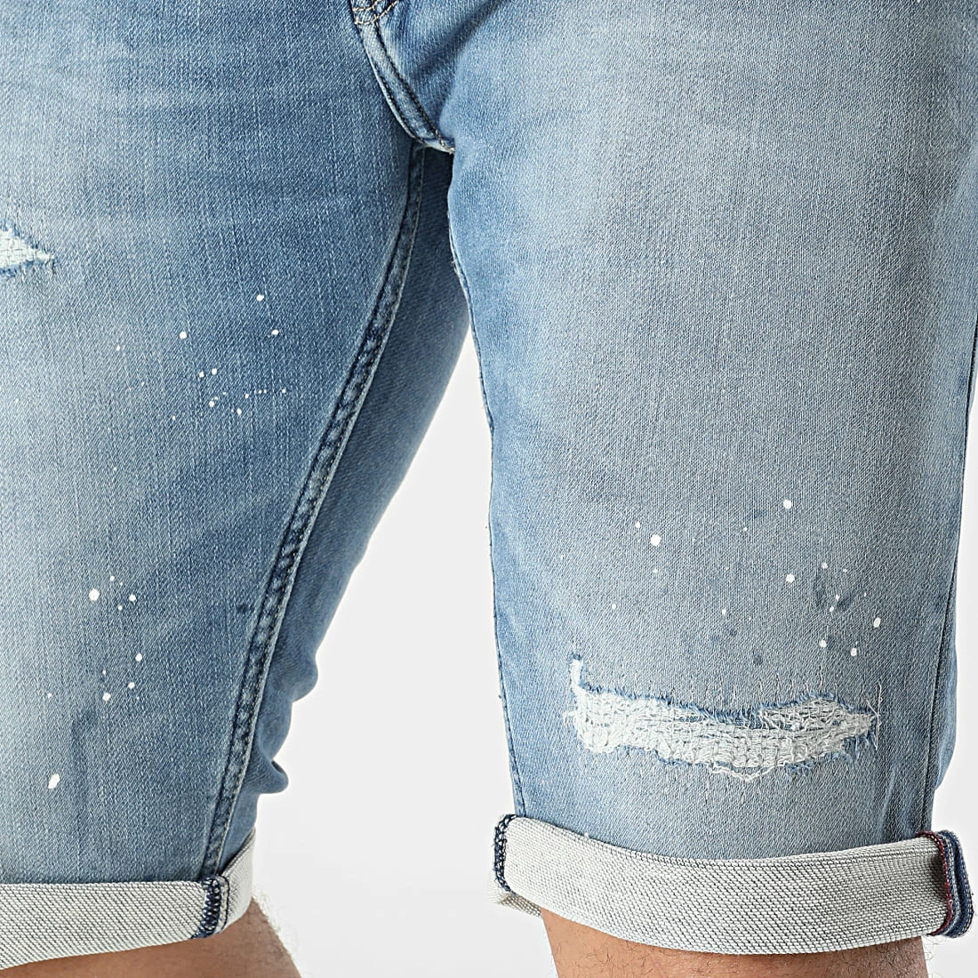 Acheter 😀 Short Jean Scotty 3 Bleu Denim de Teddy Smith ✔️ 3 Acheter 😀 Short Jean Scotty 3 Bleu Denim de Teddy Smith ✔️ – Image 2