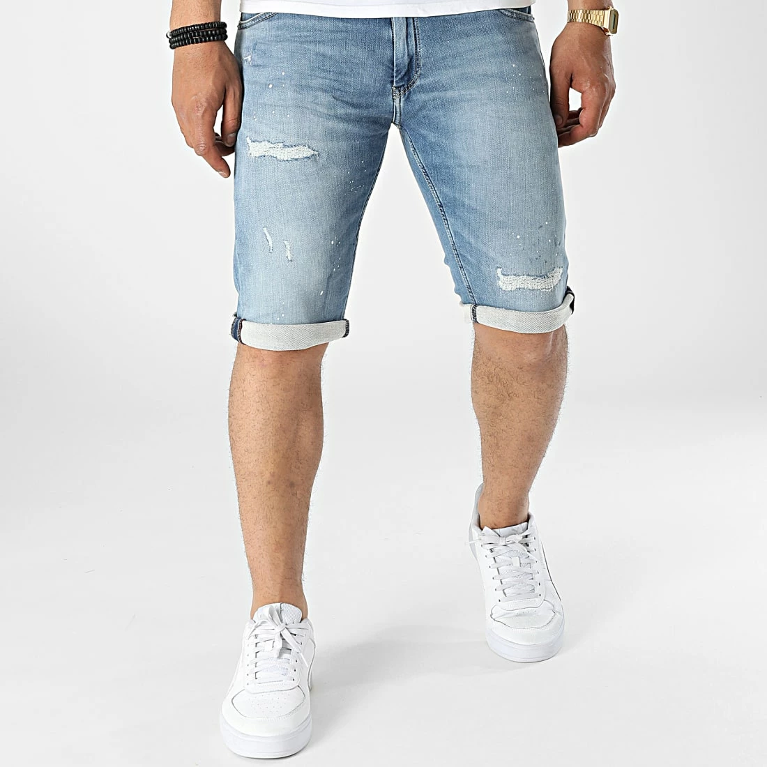 Acheter 😀 Short Jean Scotty 3 Bleu Denim de Teddy Smith ✔️ 4 Acheter 😀 Short Jean Scotty 3 Bleu Denim de Teddy Smith ✔️ – Image 3