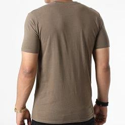 Le moins cher 👏 Tee 👕 Shirt Ticlass Basic 11014744D Marron de Teddy Smith ⭐ -Teddy Smith Soldes 2023 teddy smith 323986 11014744D 589 20220701T114524 04