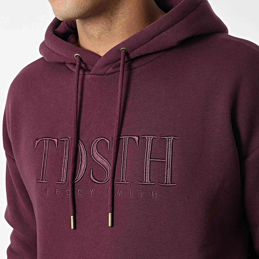 Bon marché 😍 Sweat Capuche Alix Bordeaux de Teddy Smith ⭐ 4 Bon marché 😍 Sweat Capuche Alix Bordeaux de Teddy Smith ⭐ – Image 2