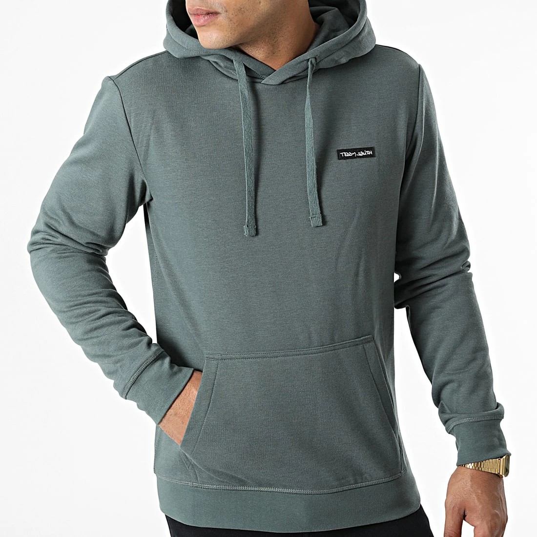 Coupon 😍 Sweat Capuche Nark Vert de Teddy Smith ⭐ 5 Coupon 😍 Sweat Capuche Nark Vert de Teddy Smith ⭐ – Image 3