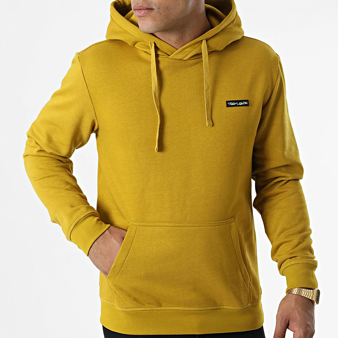 Acheter 🥰 Sweat Capuche Nark Jaune Moutarde de Teddy Smith 🤩 5 Acheter 🥰 Sweat Capuche Nark Jaune Moutarde de Teddy Smith 🤩 – Image 3