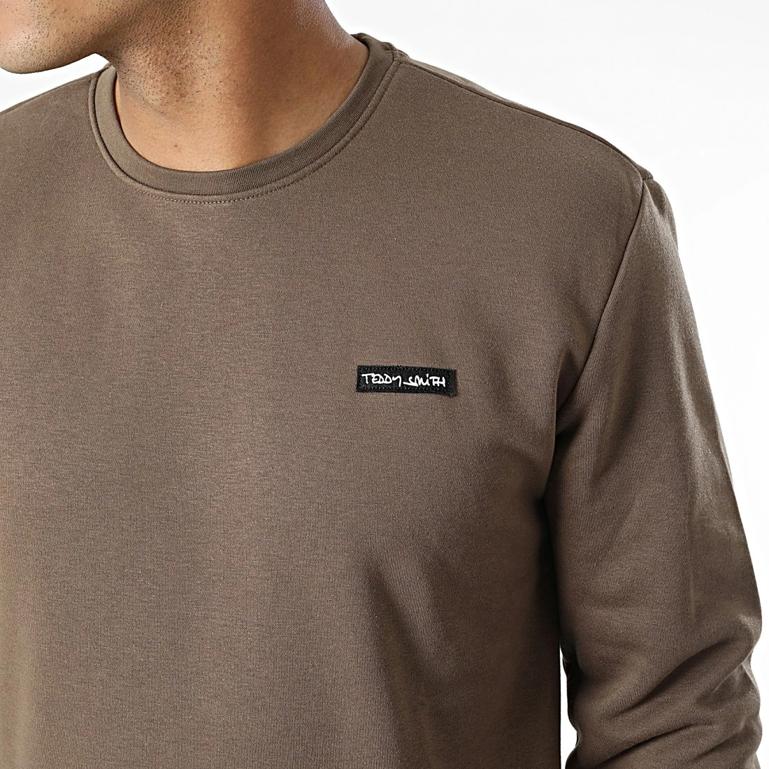 Sortie ✔️ Sweat Crewneck Nark 10814368D Marron de Teddy Smith 😍 4 Sortie ✔️ Sweat Crewneck Nark 10814368D Marron de Teddy Smith 😍 – Image 2