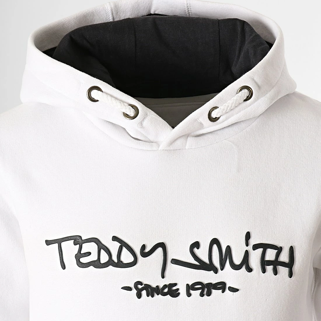 Coupon 😀 Sweat Capuche Enfant Siclass Blanc de Teddy Smith 🎁 4 Coupon 😀 Sweat Capuche Enfant Siclass Blanc de Teddy Smith 🎁 – Image 2