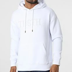 Meilleur prix 🎁 Sweat Capuche Alix Blanc de Teddy Smith 🛒