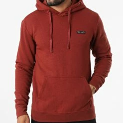 Tout neuf 🎁 Sweat Capuche Nark Rouge Brique de Teddy Smith 👍 -Teddy Smith Soldes 2023 teddy smith 324702 10815064D 704H 20220630T152206 03