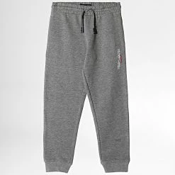 Nouveau 🌟 Pantalon Jogging Enfant Jog 3 Gris Chiné de Teddy Smith 😀